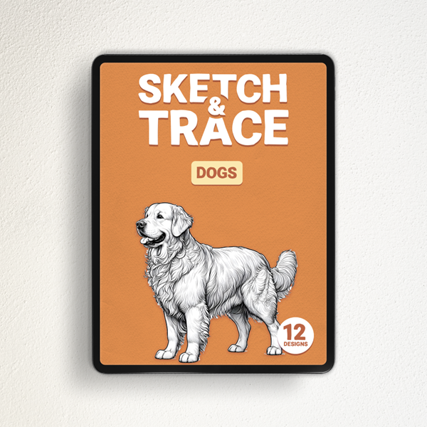 Sketch & Trace Dogs